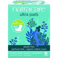 Natracare Organic Cotton Ultra Pads with Wings Regular